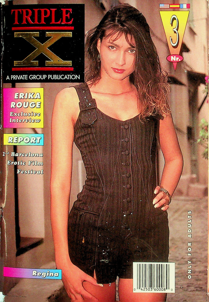 Triple X International Digest  Covergirl Regina  #3 1990's  052926lmp-GSC