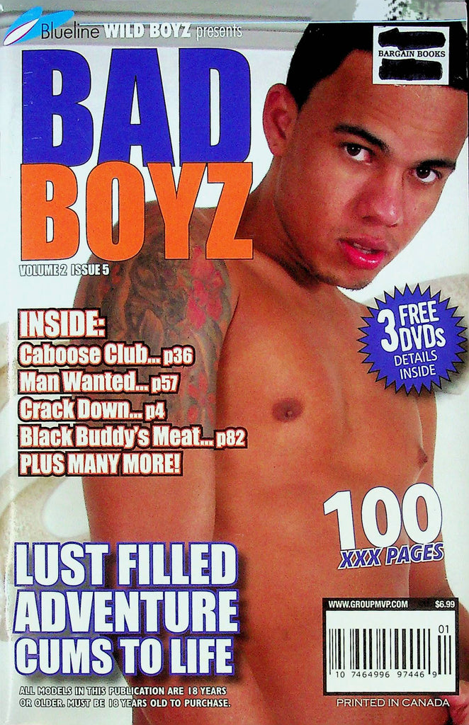 Blueline Wild Boyz Presents Bad Boyz Gay Digest Magazine Caboose Club Vol.2 No.5 2010 052824RP2