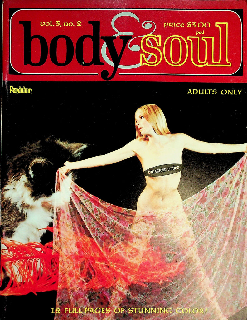 Body & Soul Magazine  Enjoy The Wait / Lucky Motorcyle  vol.3 #2 1969  072326lmp-GSC