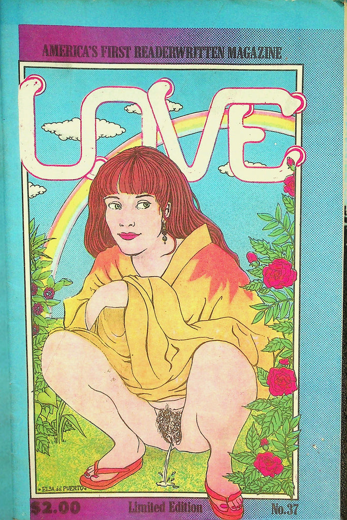 Love Adult Newspaper Magazine  Dildo Contest  #37 1970's Limited Edition   090126lmp2-GSC