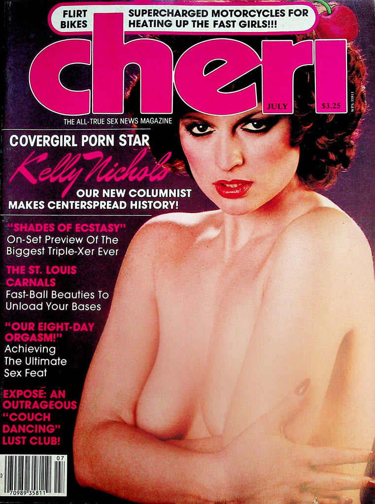 Cheri Magazine  Covergirl Porn Star Kelly Nichols  July 1983     072324lm-p