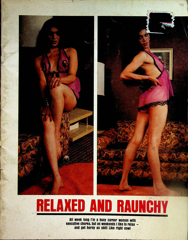 Relaxed And Raunchy Magazine  Exotic Transsexuals  1970's      121523lm-p