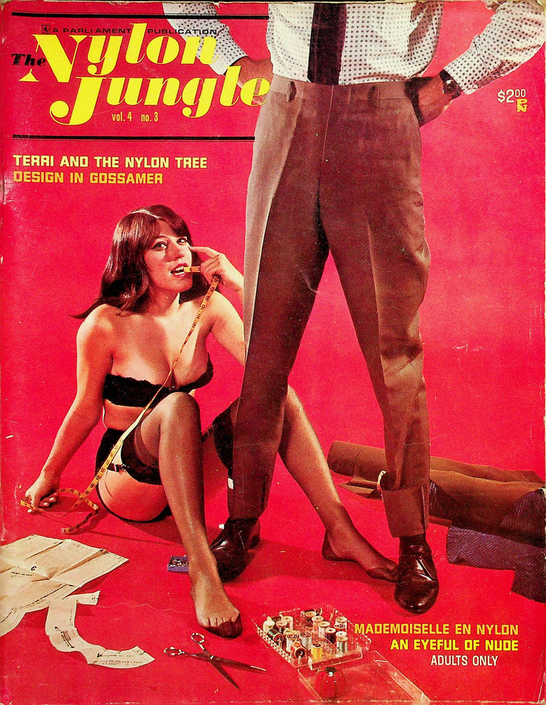 The Nylon Jungle Magazine  Design In Gossamer / Mademoiselle En Nude vol.4 #3  1966   052126lmp-GSC