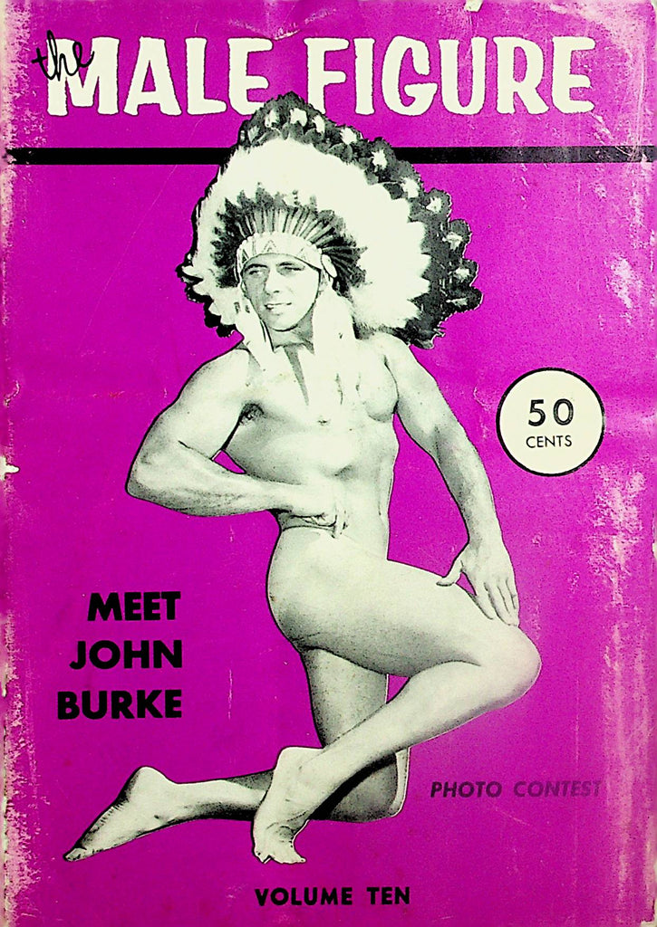 The Male Figure Gay Interest Digest Magazine  John Burke  vol.10  1950's   102124lm-p