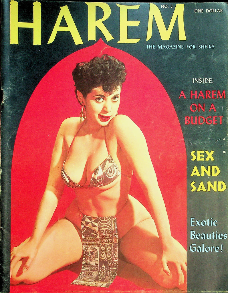 Harem Magazine  Sex, Song And Seduction/ Rub-A-Dub-Dub  vol.1 #2 1960's   091926lmp-GSC
