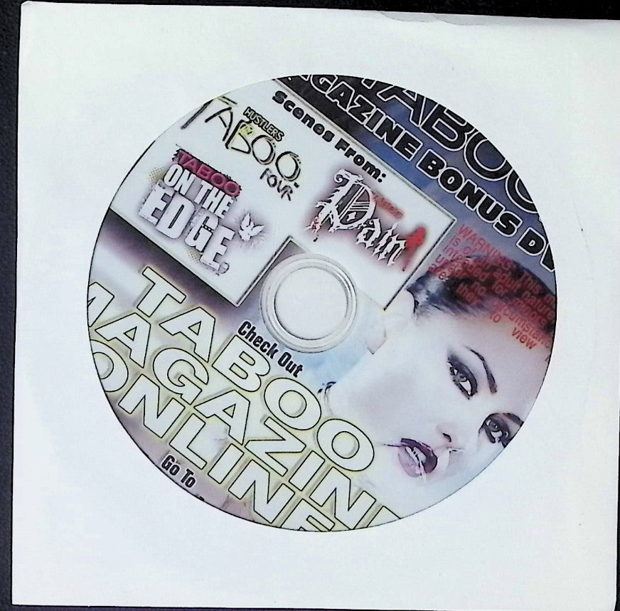 Hustler's Taboo Magazine Bonus DVD 121725AKDVD-C43