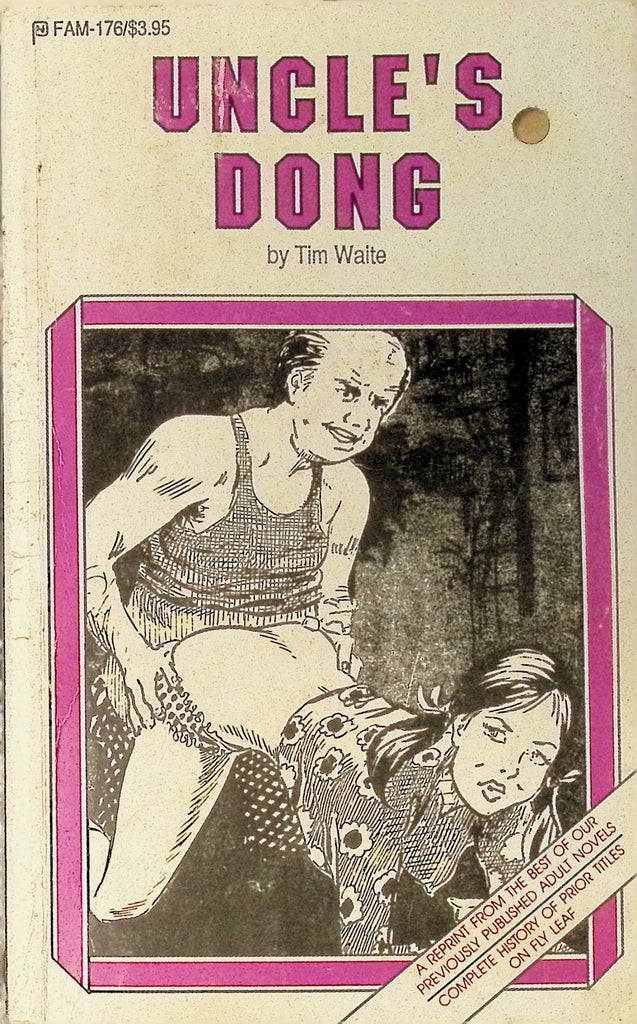 Uncle's Dong by Tim Waite 1989 2nd Printing Adult Paperback Novel 082925AMP