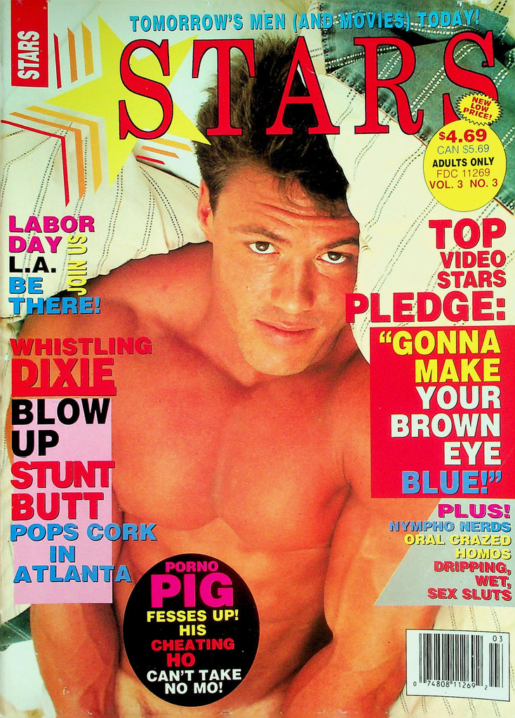 Stars Gay Magazine  Ace In The Hole / Hole Patrol  vol.3 #3  March 1994    041826lmp