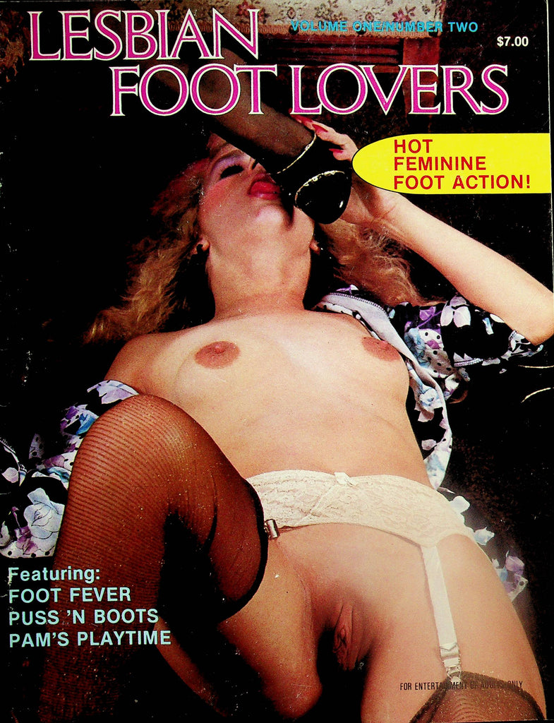 Lesbian Foot Lovers Magazine  Pam's Playtime  vol.1 #2  1980's    050325lm-p