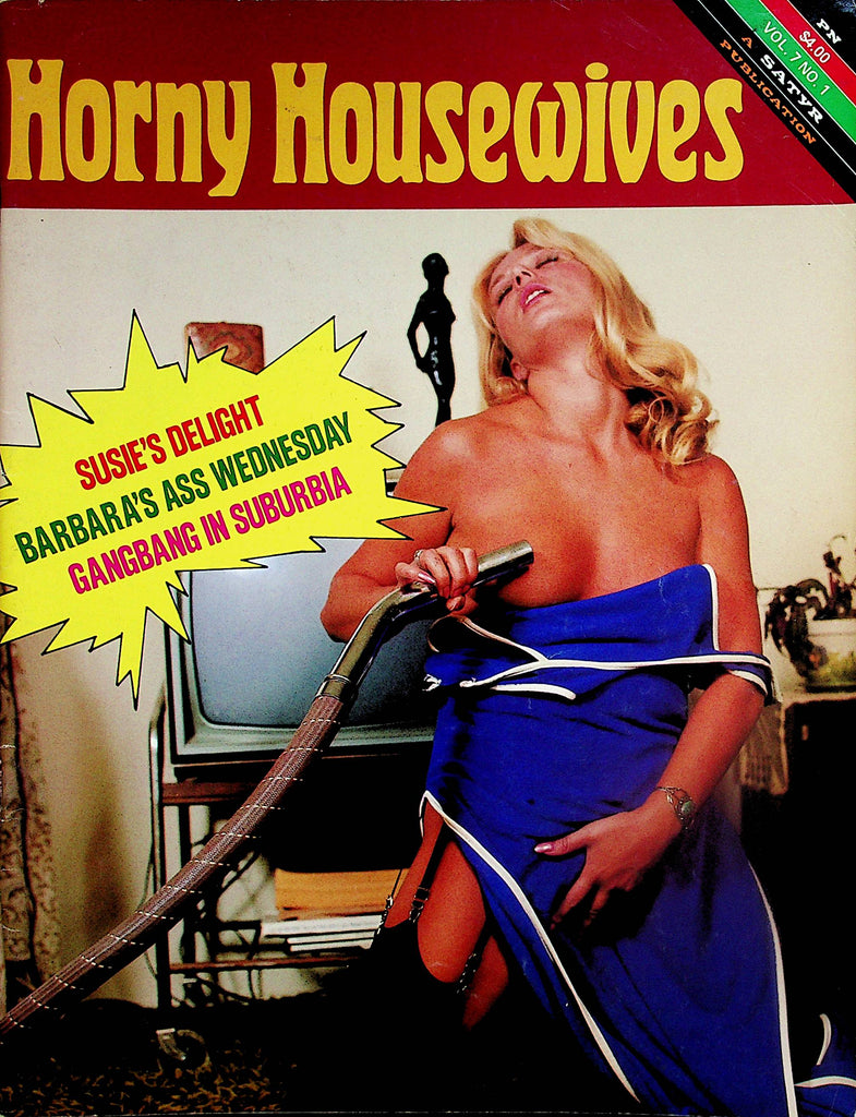 Horny Housewives Magazine  Susie's Delight / Gangbang In Suburbia  vol.7 #1  1975  050224lm-p