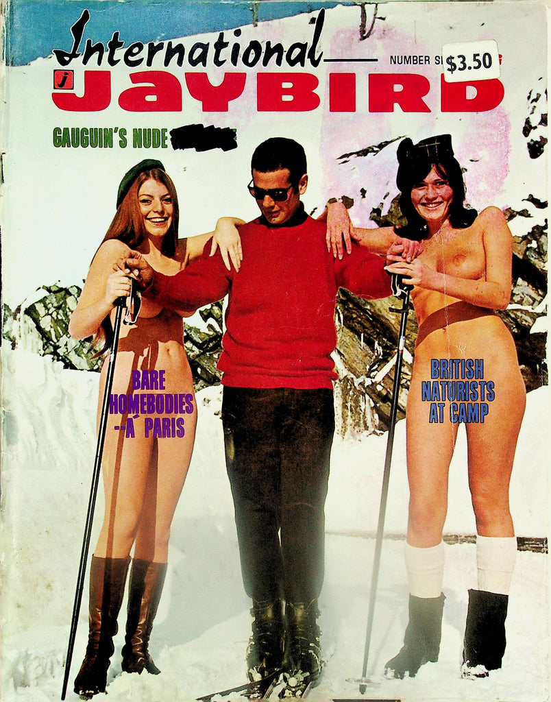 International Jaybird Nudist Magazine   Bare Homebodies -'A Paris / British Naturists At Camp    Summer 1967  042725lm-p