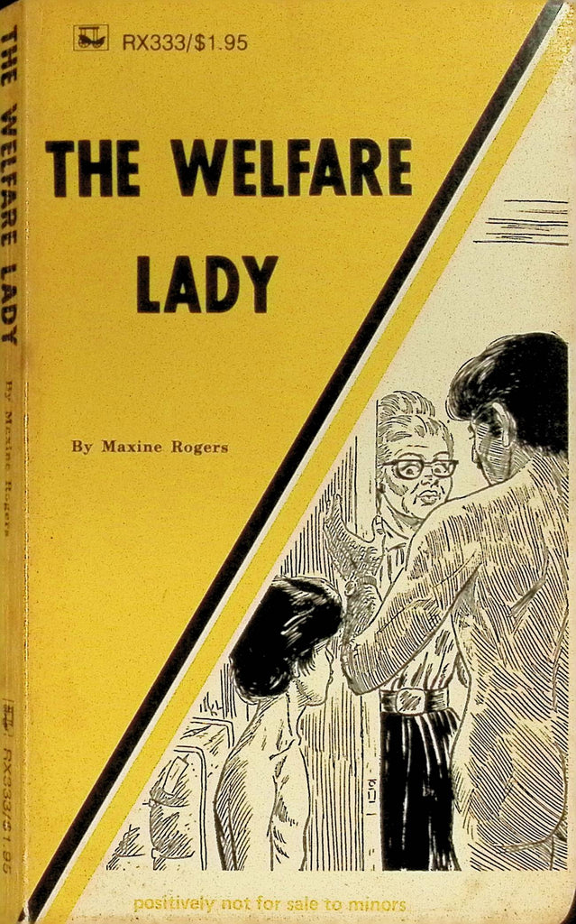 The Welfare Lady by Maxine Rogers RX333 1973 Surrey House Adult Paperback Novel 082725AMP