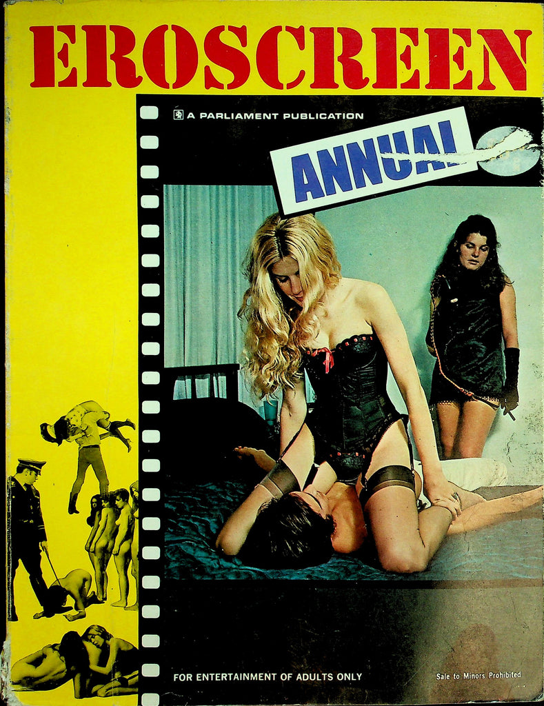 Eroscreen Annual Magazine  The Pick-Up, Another Eve For Adam, The Sacrifice and More  100 Pages!  1971 Parliament  082526lmp-GSC