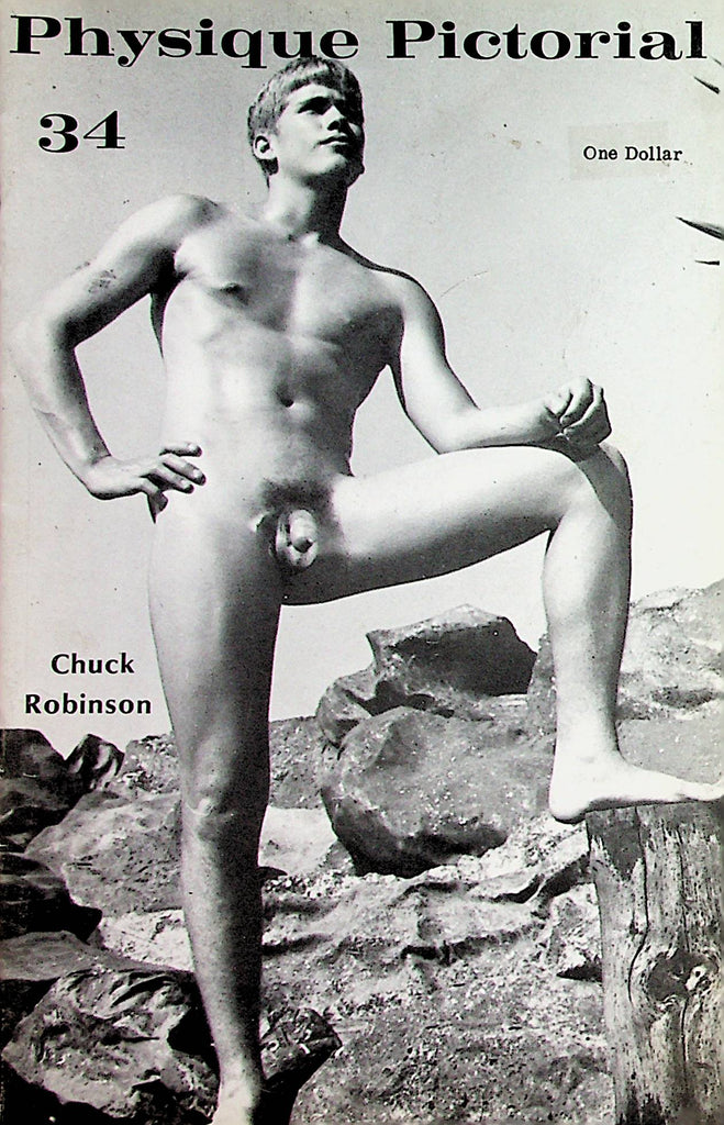 Physique Pictorial Men's Gay Interest Digest  Chuck Robinson   #34  October 1980     102124lm-p