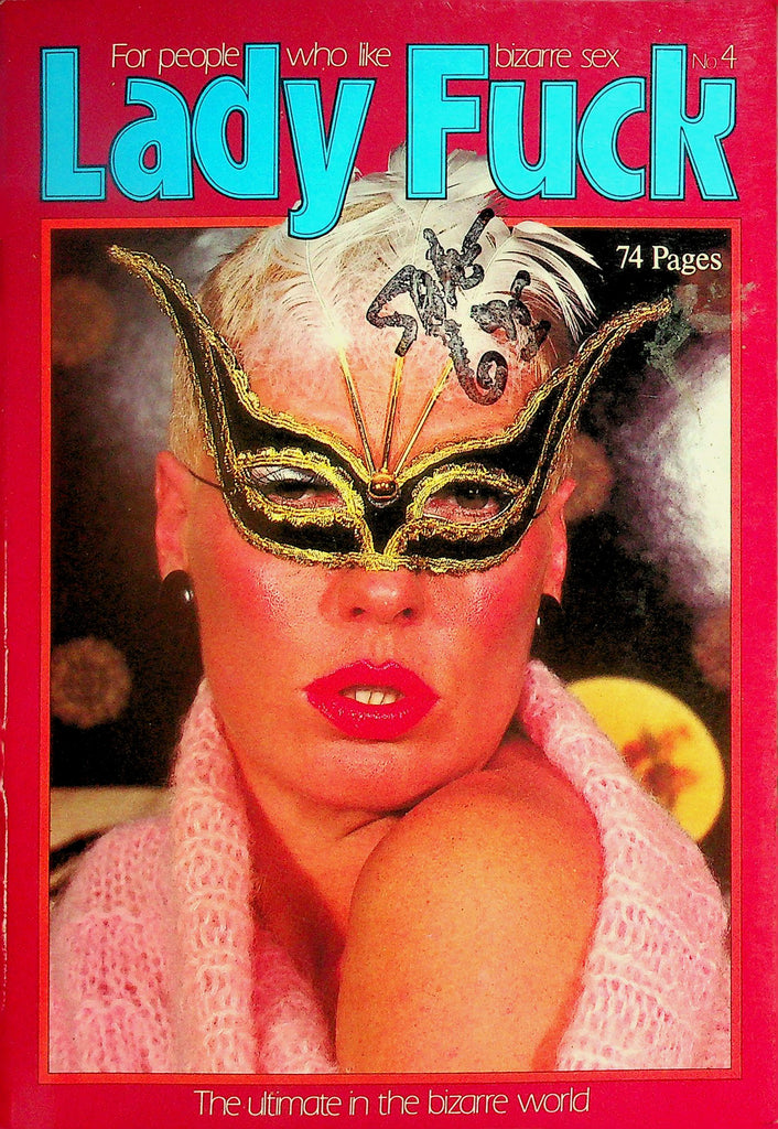 Lady Fuck International Digest  Bizarre Sex, Thighs Tits And Cunt Juice  vol.2 #4 1980's   093026lmp-GSC