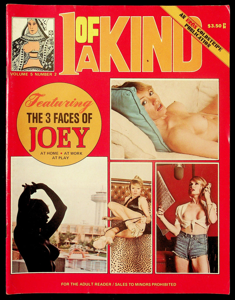 One Of A Kind Adult Magazine V5, #2 Summer 1974 The 3 Faces Of Joey 083126hrp2-10
