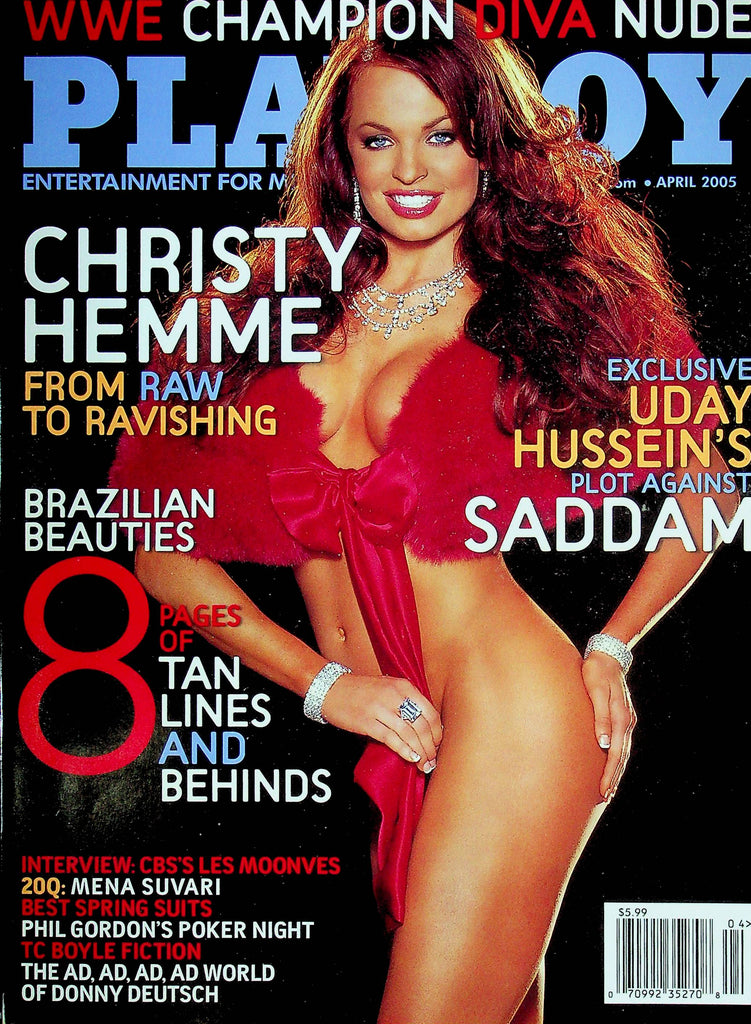 Playboy Magazine Christy Hemme April 2005 110924RP