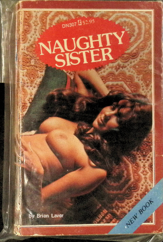 Naughty Sister by Brian Laver 1980s DN307 Greenleaf Classics Adult Paperback Novel -120324AMP