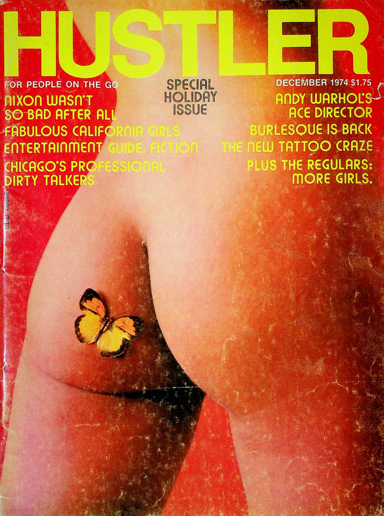 Hustler Magazine Holiday Issue Paul Morrisey Interview December 1974 031224RP