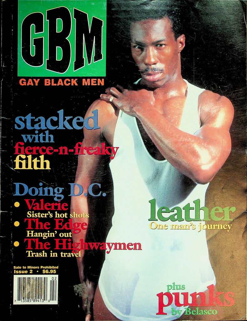 Gay Black Men Magazine  Cover Hunk Sean  #2 Spring 1997    062726lmp-GSC
