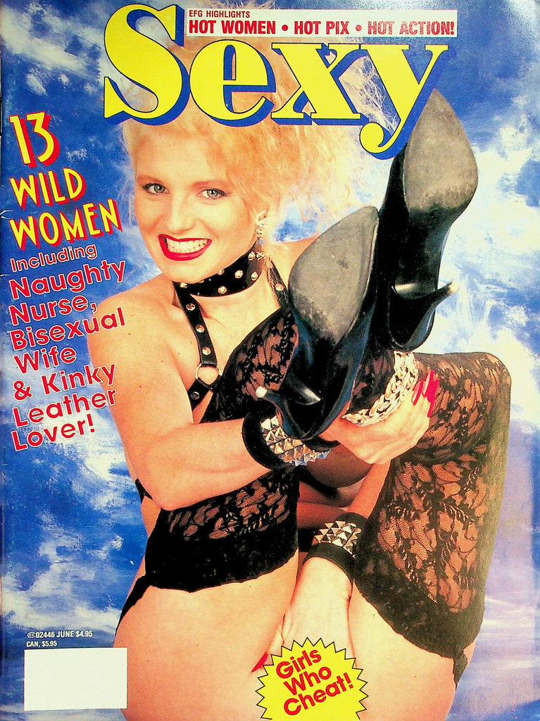 Sexy Magazine  Covergirl Taylor Wane / Naughty Nurse  June 1992      040126lmp