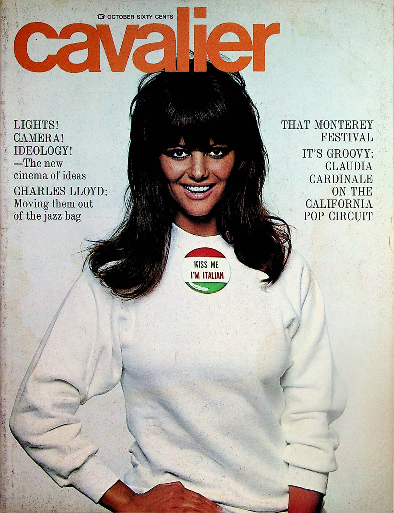 Cavalier Magazine  Claudia Cardinale / Kitty & Yvonne Centerfold Girls  October 1967  070824lm-p