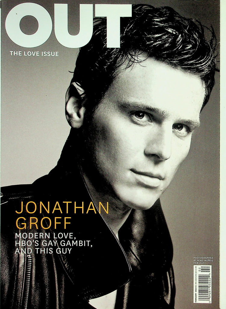 Out Gay & Lesbian Magazine  The Love Issue - Jonathan Groff  February 2014   032326lmp