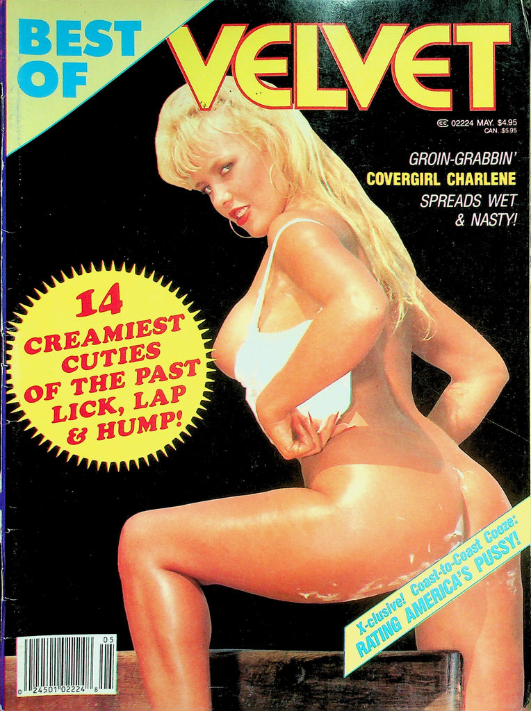 Best Of Velvet Magazine  Covergirl Charlene  / 14 Creamiest Cuties!  May 1991    012726lmp