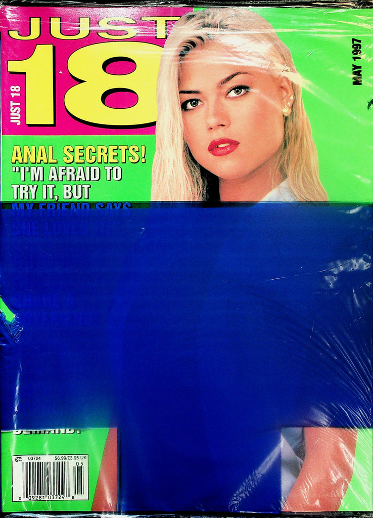 Just 18 Magazine  Anal Secrets!    May 1997  New/Sealed     112625lmp