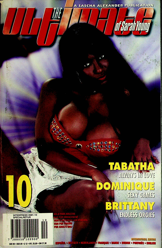 The Ultimate International Digest Magazine  Covergirl Dominique Sexy Games #10  1999  102423lm-p