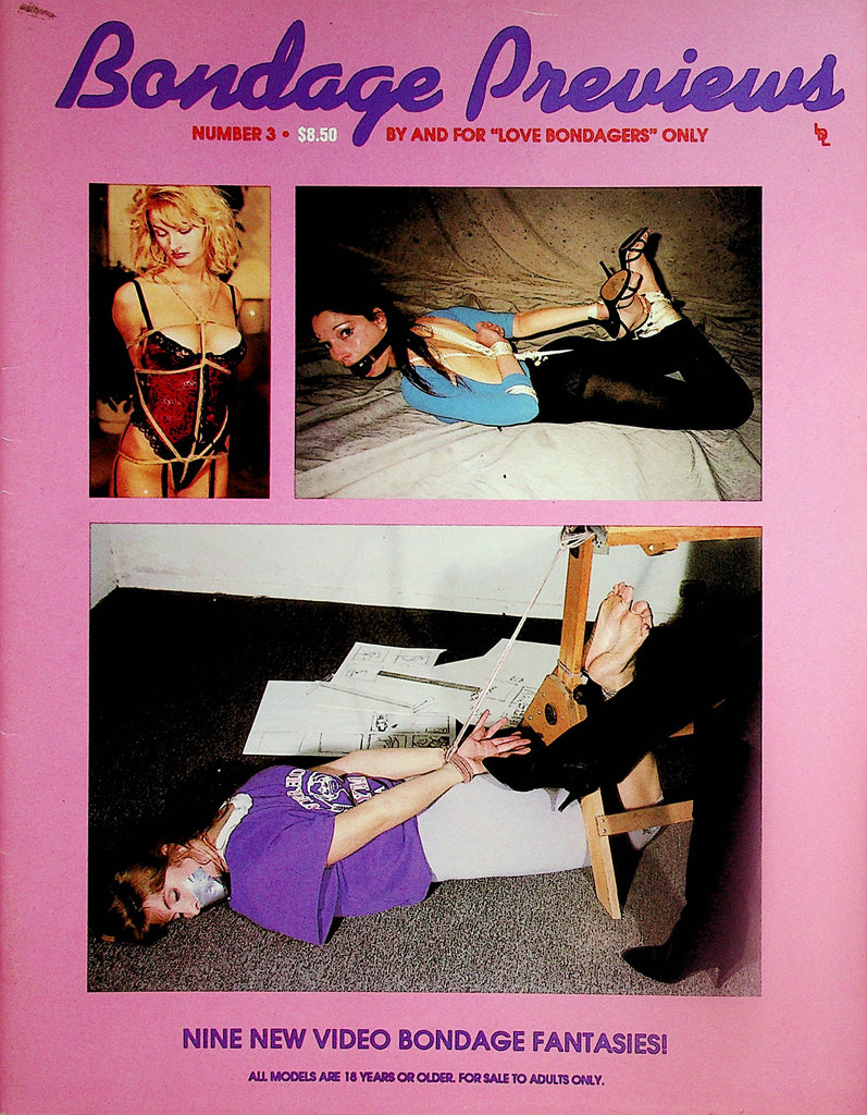 Bondage Previews Magazine  Darla Crane / Ona Zee  #3 1991   London Enterprises       030424lm-p