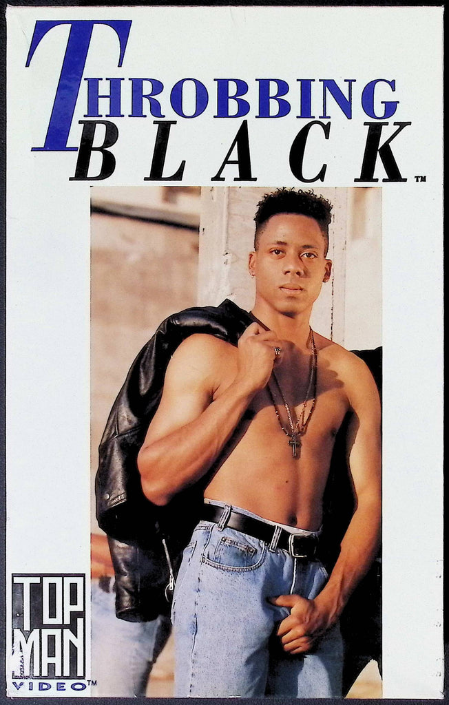 Throbbing Black His Video Gay VHS 1991 092024JKVHS2