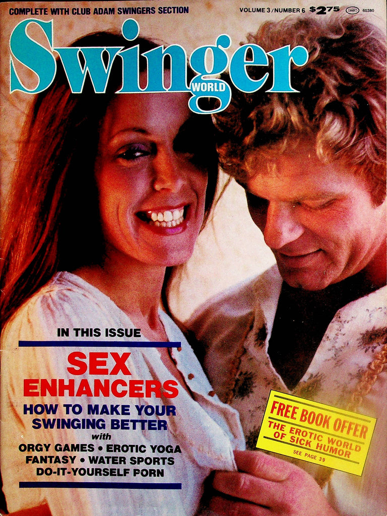 Swinger World Magazine  Sex Enhancers - Orgy Games  vol.3 #6 1977   071725lm-p