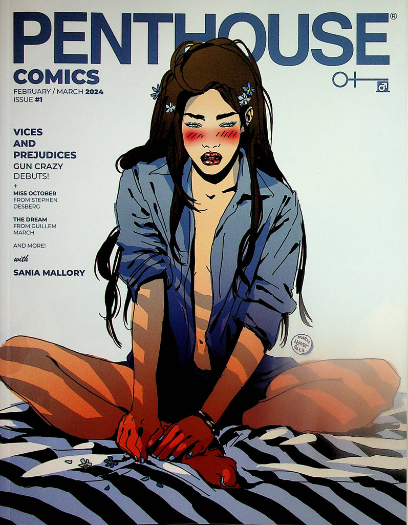 Penthouse Comics Magazine  Vices and Prejudices/ The Dream  #1 February / March 2024   051724lm-p