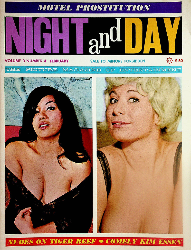 Night and Day Magazine  Kim Essen / Nudes On Tiger Reef  vol.3 #4  1967  040924lm-p2