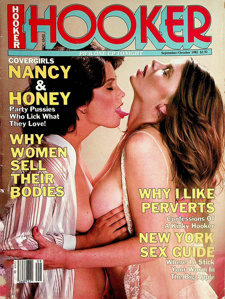 Hooker Magazine  Covergirls Nancy & Honey  September 1982     112423lm-p