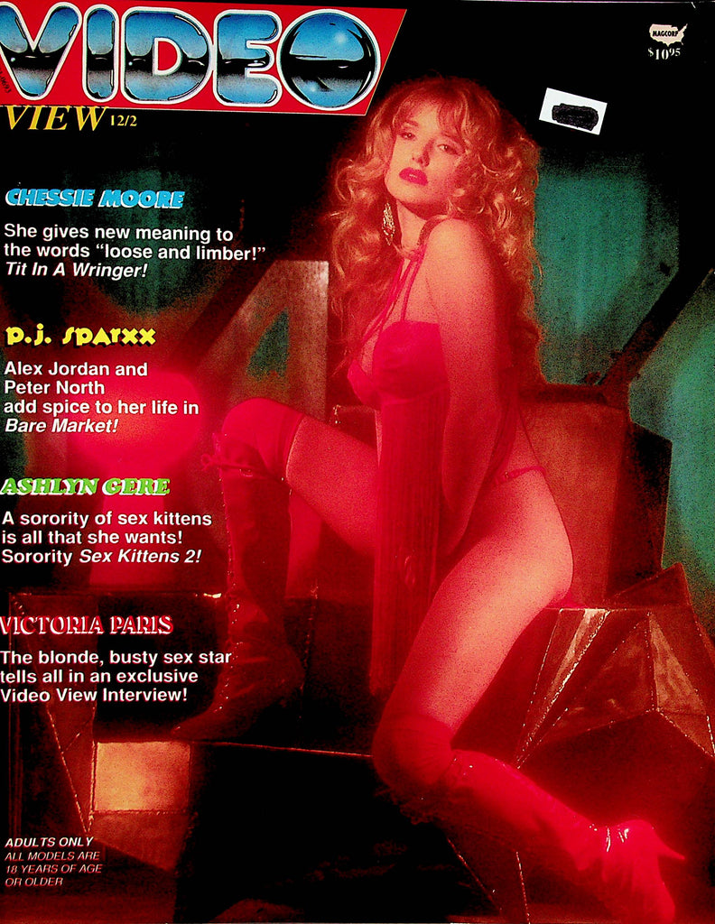 Video View Magazine  Chessie Moore / P.J. Sparxx / Ashlyn Gere  vol.12 #2  1993  Magcorp   052523lm-p2
