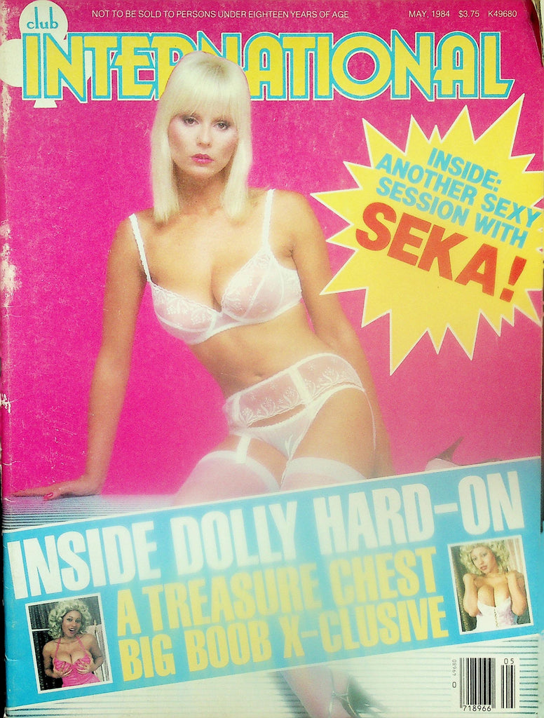 Club International Magazine  Seka / Dolly Hard-On Big Boob X-Clusive  May 1984  112625lmp