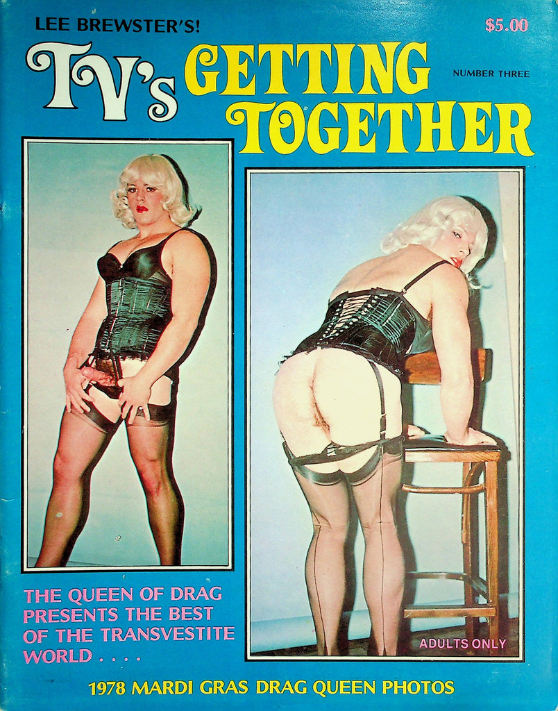 TV's Getting Together Magazine  The Transvestite World / 1978 Mardi Gras Drag Queen Photos  #3    050126lmp