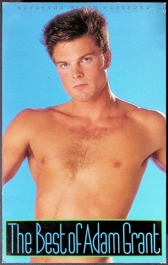 The Best Of Adam Grant Laguna Pacific, Ltd. Gay VHS 1992 100824JKVHS3