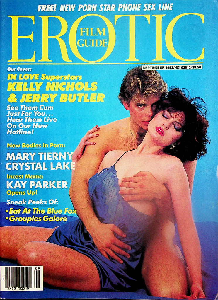 Erotic Film Guide Magazine  Kelly Nichols & Jerry Butler  September 1983   060224lm-p