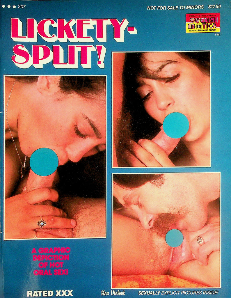 Lickety-Split! Magazine  Apressing Engagement!  #207 1980's  Swedish Erotica    051526lmp