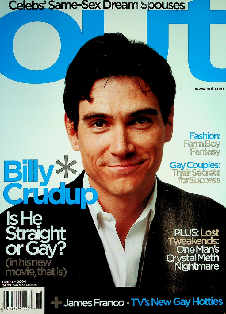 Out Gay & Lesbian Magazine  Billy Crudup / Gay Couples Secrets For Success   October 2004    031726lmp2
