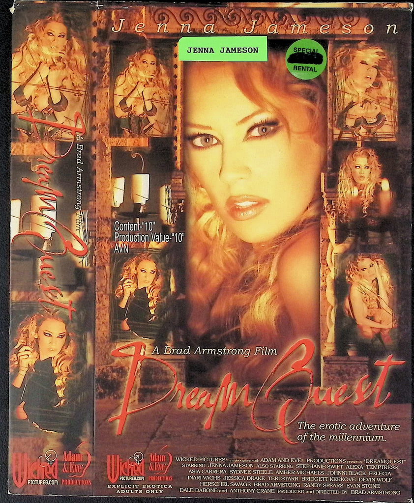 Dream Quest with Jenna Jameson Stephanie Swift Alexa Temptress Adult VHS Wicked Pictures Adam & Eve 051526AKVHS