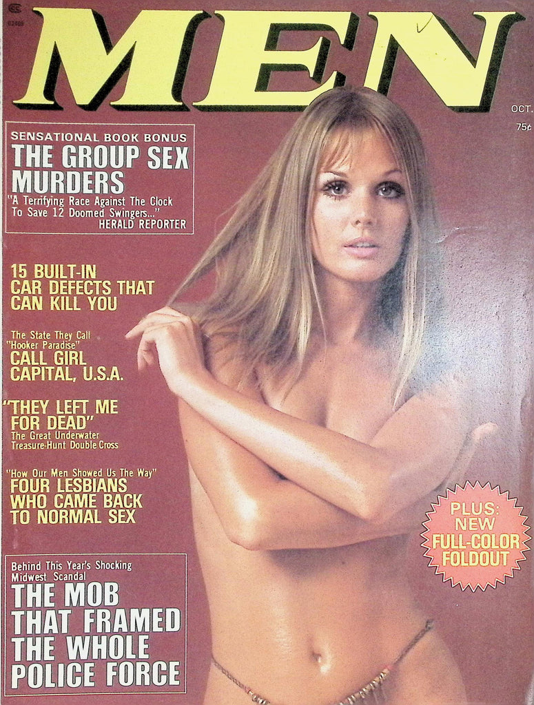 Men Magazine October 1974 Call Girl Capital USA 092126LLP