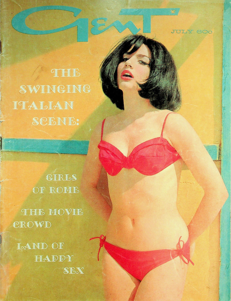 Gent Magazine  Girls Of Rome / Land Of Happy Sex  July 1964   022326lmp