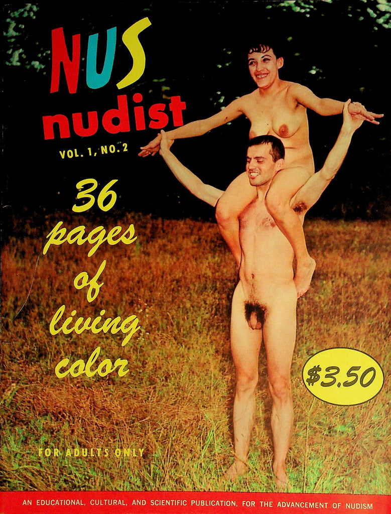 NUS Nudist Magazine  Nature and the Nudists /  Pro Model In Nudism  vol.1 #2 1960's (American Edition) Collectors Issue  070126lmp-GSC