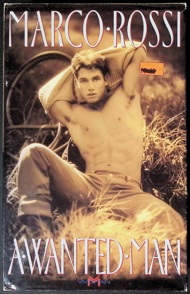 Marco Rossi A Wanted Man Hunter Scott Johnny Roma  Vivid Video Gay VHS 1993 092024JKVHS
