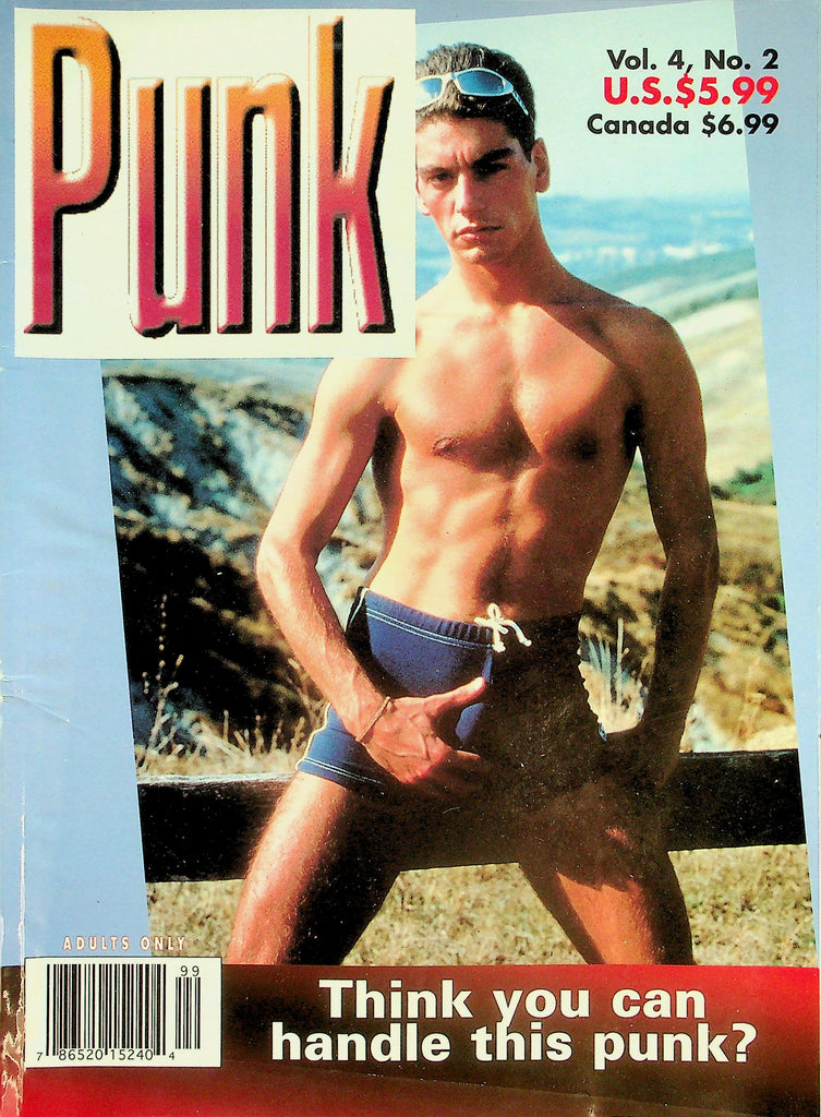 Punk Gay Magazine  Cover Guy Jeff Palmer  vol.4 #2 1998   031726lmp2