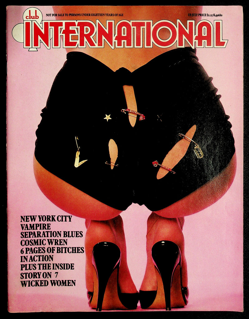 Club International Adult Magazine July 1978 Covergirl Dandelion 103026HRP-16